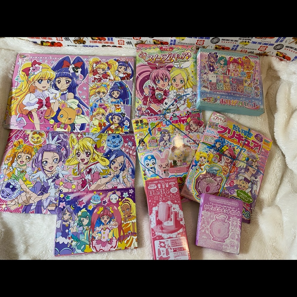SOLD Lots Japanese Precure Toys, Magazines, & More